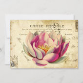 Invitations de réception en plein air de PoSTaLe (Devant)