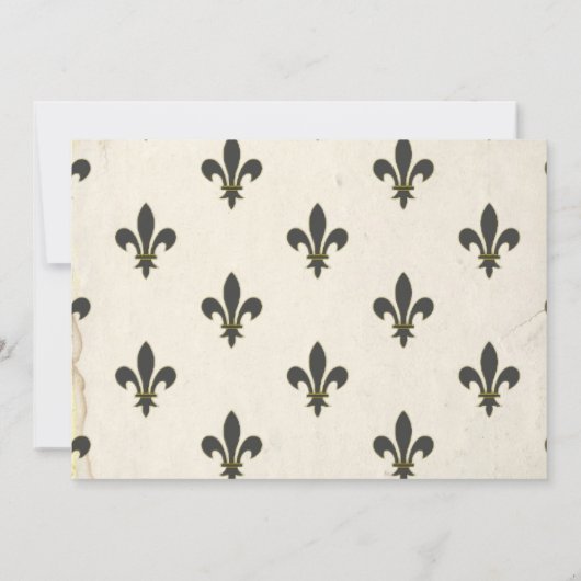 Invitations de réception en plein air de PoSTaLe (Dos)