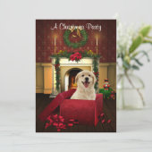 Invitations de Red Present Puppy (Debout devant)