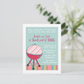 Invitations de réfrigération et de grillades (Debout devant)