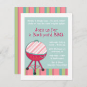 Invitations de réfrigération et de grillades (Devant / Derrière)