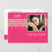 Invitations de remise de diplômes (Devant / Derrière)