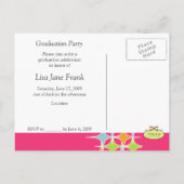 Invitations de remise de diplômes (Dos)