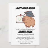 invitations de remise de diplômes modernes et tend (Devant / Derrière)