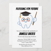 invitations de remise de diplômes modernes et tend (Devant / Derrière)