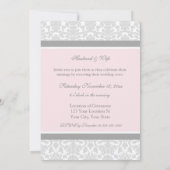 Invitations de renouvellement de photos Mariage de (Dos)