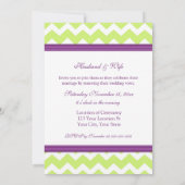 Invitations de renouvellement de voeu de mariage (Dos)