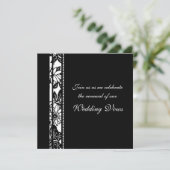 Invitations de renouvellement de Vow du Mariage no (Debout devant)