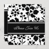 Invitations de renouvellement de Vow du Mariage no (Devant / Derrière)