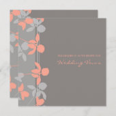 Invitations de renouvellement de Vow Mariage de Co (Devant / Derrière)