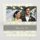 Invitations de renouvellement de Vow Mariage de ph (Devant / Derrière)