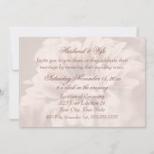 Invitations de renouvellement de Vow Mariage Flora (Dos)