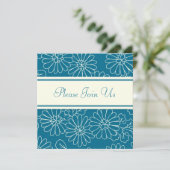 Invitations de renouvellement de Vow Mariage Flora (Debout devant)