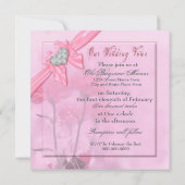 Invitations de renouvellement du Mariage de Sweeth (Dos)