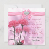 Invitations de renouvellement du Mariage de Sweeth (Devant)