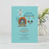 Invitations de retraite des ingénieurs ferroviaire (Debout devant)