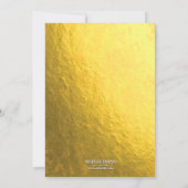 Invitations de retrouvailles de promotion de style (Dos)