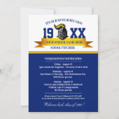 Invitations de réunion de classe de bannière Masco (Devant)