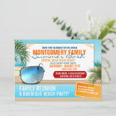 Invitations de réunion de famille d'été (Debout devant)