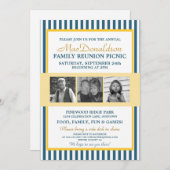 Invitations de réunion de famille modèle photo (Devant / Derrière)