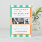 Invitations de réunion de famille modèle photo (Debout devant)