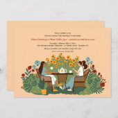 Invitations de réunion du club de jardin (Devant / Derrière)