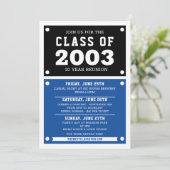 Invitations de réunion du lycée | Réunion (Debout devant)