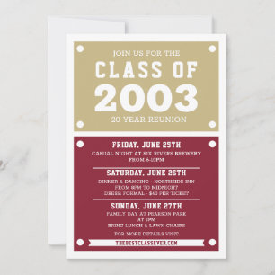Invitations de réunion du lycée Réunion