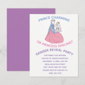 Invitations de révélation de genre Invitations Inv (Devant / Derrière)