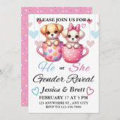 Invitations de révélations de genre, Invitation pe (Devant / Derrière)