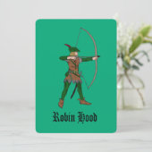 Invitations de Robin Hood Party (Debout devant)