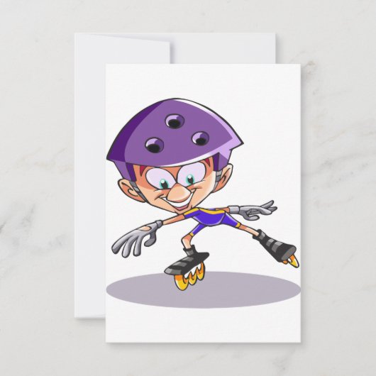 Invitations de Rollerblader (Devant)
