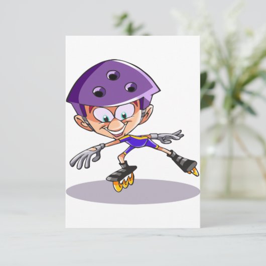 Invitations de Rollerblader (Debout devant)