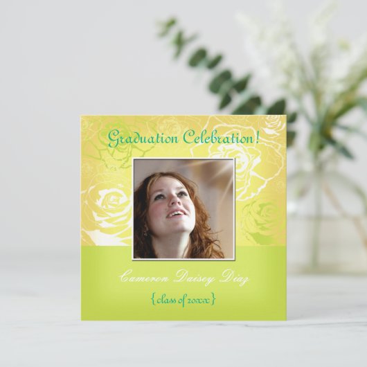 Invitations de Roses de citron vert (Debout devant)