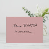 Invitations de RSVP drôles (Debout devant)