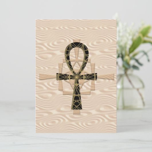 Invitations de sable d'Ankh (Debout devant)