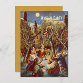 Invitations de saison des vacances de bière épicée (Devant / Derrière)