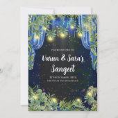 Invitations de sangeet invitations de sangeet numé (Devant)