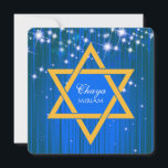 Invitations de scintillement de bat mitzvah<br><div class="desc">Mazel Tov ! Invités d'invitation pour célébrer le bat mitzvah de votre fille avec la belle invitation de scintillement. Voulez épargner l'argent ? Imprimez l'invitation sur le de base (le point de gel) Il est facile customiser la carte avec vos mots, options de police, de couleur de police, de papier...</div>