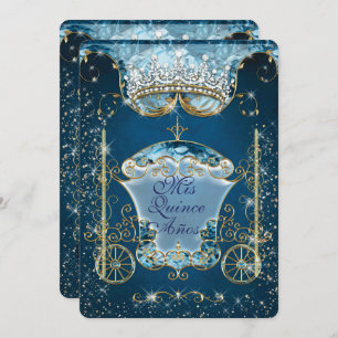 Invitations de scintillement de partie de style de