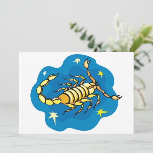 Invitations de scorpions (Debout devant)