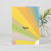 Invitations de service de pâques Sunrise (Debout devant)