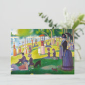 Invitations de Seurat La Grande Jatte (Debout devant)