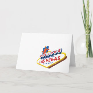 Invitations de signe de Las Vegas