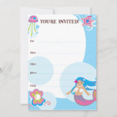 Invitations de sirène (Devant)