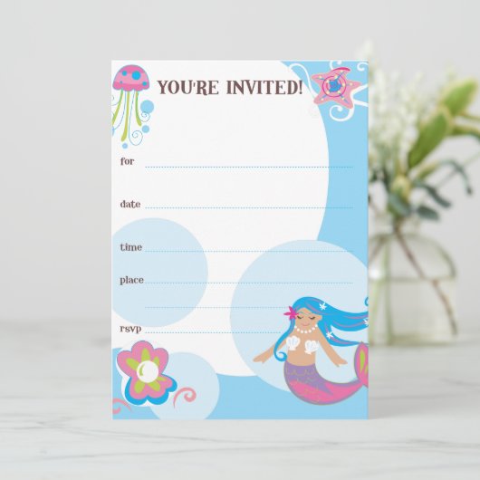 Invitations de sirène (Debout devant)