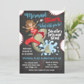 Invitations de sirène ou de requin à la fête d'ann (Debout devant)