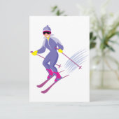 Invitations de ski (Debout devant)