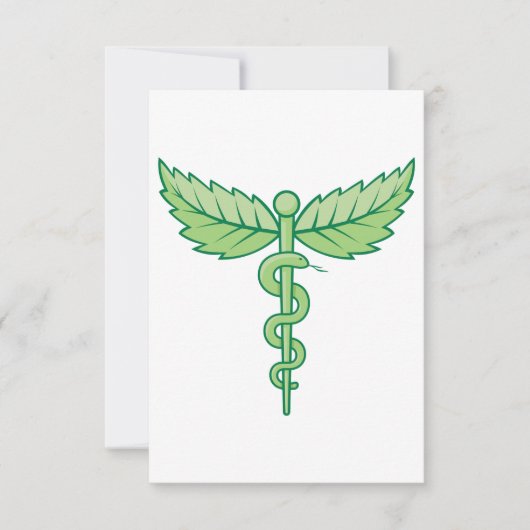 Invitations de Snake Caduceus (Devant)