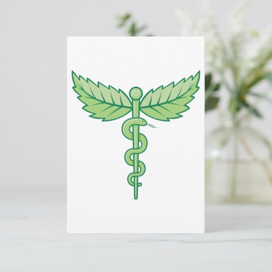 Invitations de Snake Caduceus (Debout devant)